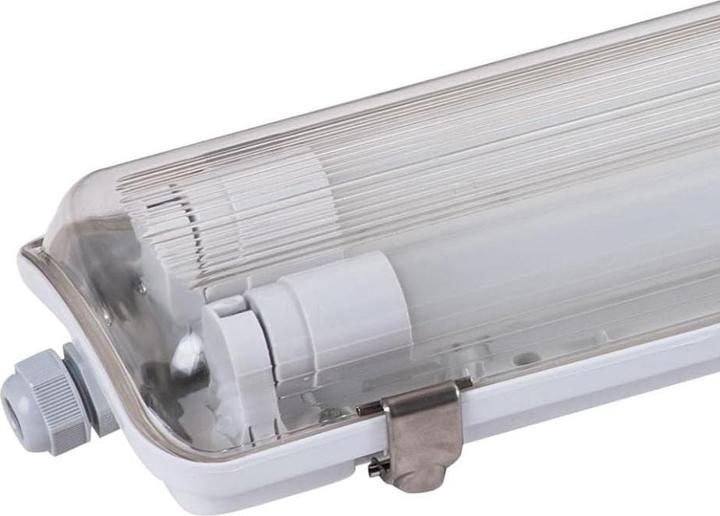 Actual product image Luxula LED tub light with 2x 22W LED tubes T8 (4400 lm, G13)