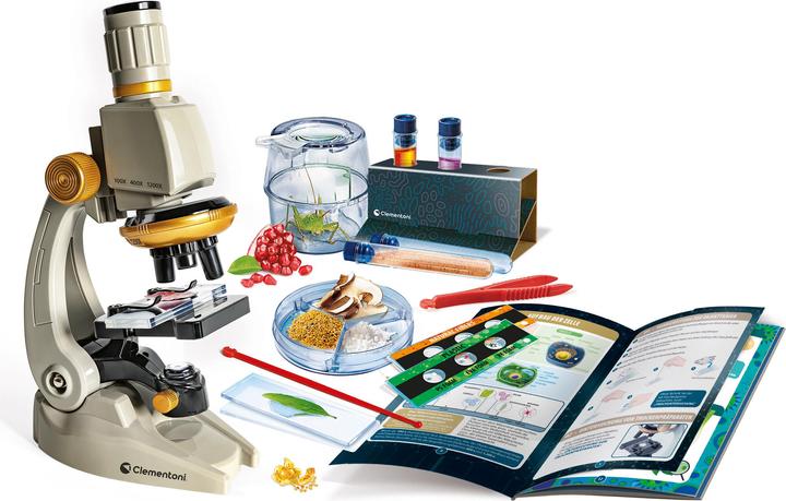 Actual product image Clementoni My Microscope Deluxe EN