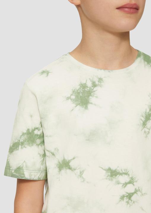 Immagine prodotto S.Oliver T-Shirt Baumwoll-T-Shirt mit Batik-Effekt (158, 164)