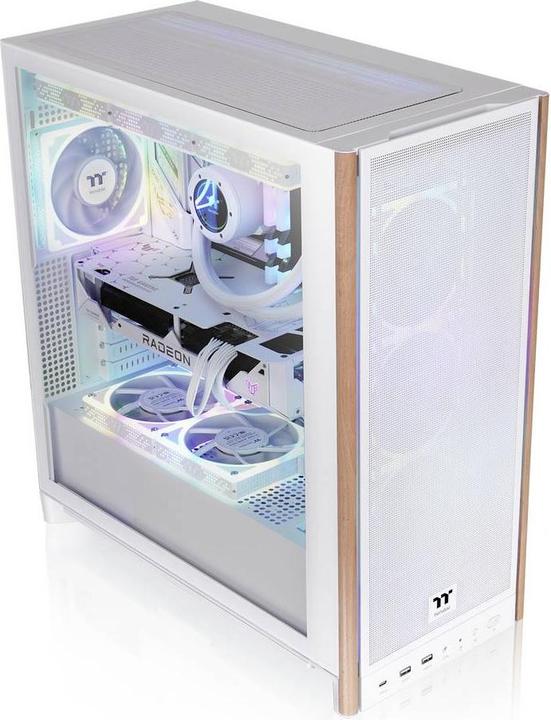 Actual product image Thermaltake Geh S370 WS Midi Tower "Snow" White (ATX, mATX, Mini-ITX)