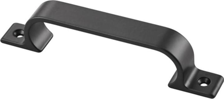 Actual product image Hermeta Handle Projection 28 mm Length 149 mm Width 19 mm Aluminium black Number of holes 2