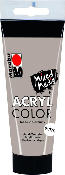 Produktbild Marabu Acryl Color 100ml (Silber, Transparent, Glitzer, 100 ml)