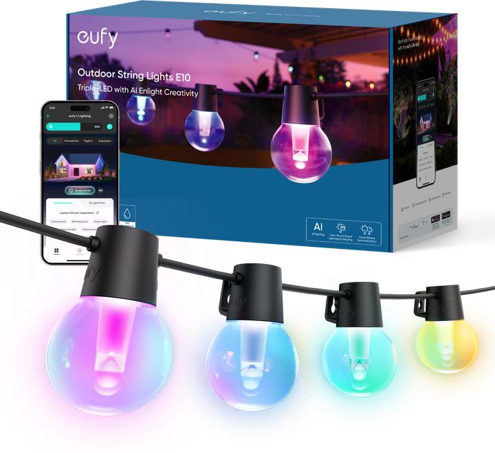 Produktbild eufy Outdoor String Light E10 (29 m)