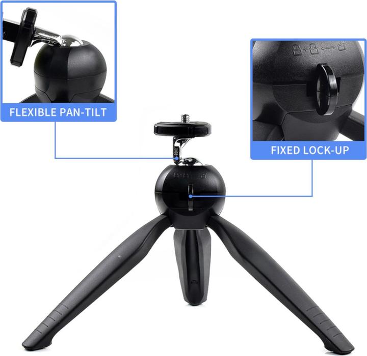 Actual product image WaveShare Mini camera tripod Tripod 360° adjustable (Plastic)