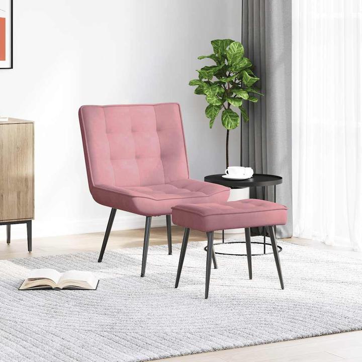 Produktbild vidaXL Relaxsessel mit Hocker