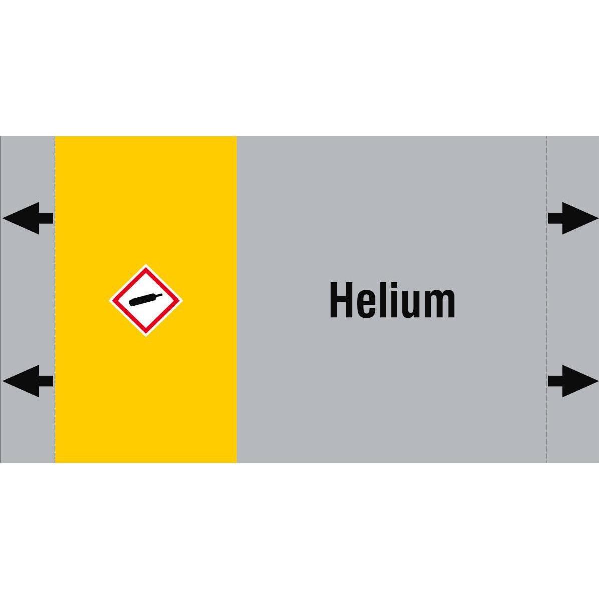 Brady, Etiketten, ISO 20560 Pipe Markers - Gas