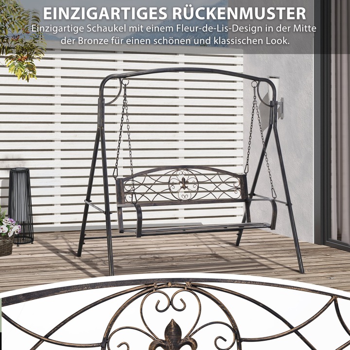 Produktbild Outsunny Gartenschaukel