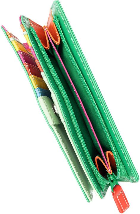 Actual product image Mywalit Geldbörse RFID Schutz Leder 8 cm