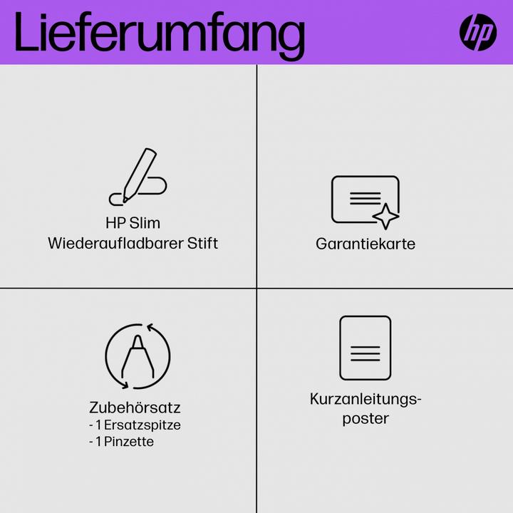 Actual product image HP Slim RECHBL PEN No