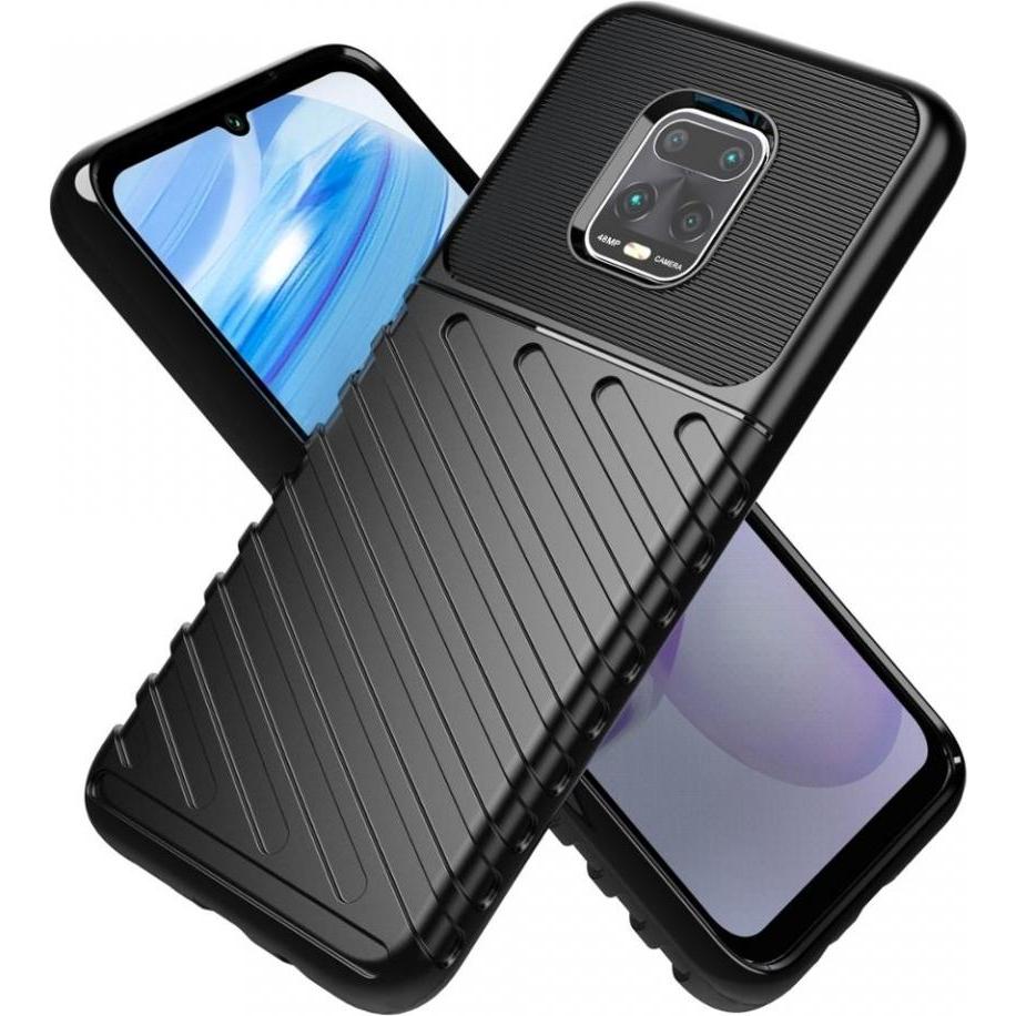 Thumbnail - Screenguard Xiaomi Redmi 10X Pro 5G SpaceCase Impact-Resistant Hülle (Xiaomi Redmi 10X Pro), Smartphone Hülle, Schwarz