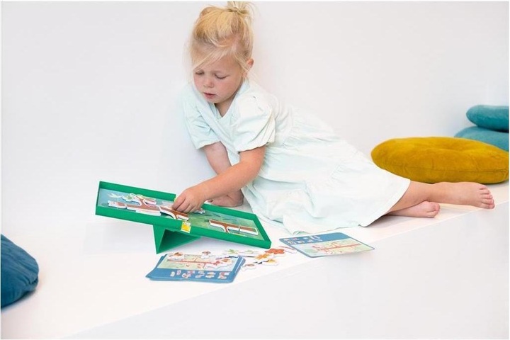 Actual product image Scratch Magnet educational game farm collecting (German)