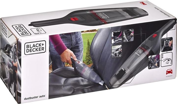 Image du produit Black & Decker Aspirateur de voiture à main NVB12AVAXJ