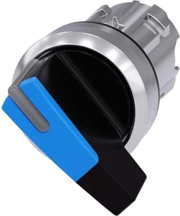 Produktbild Siemens Knebelschalter 22mm rund blau 3SU1052-2CF