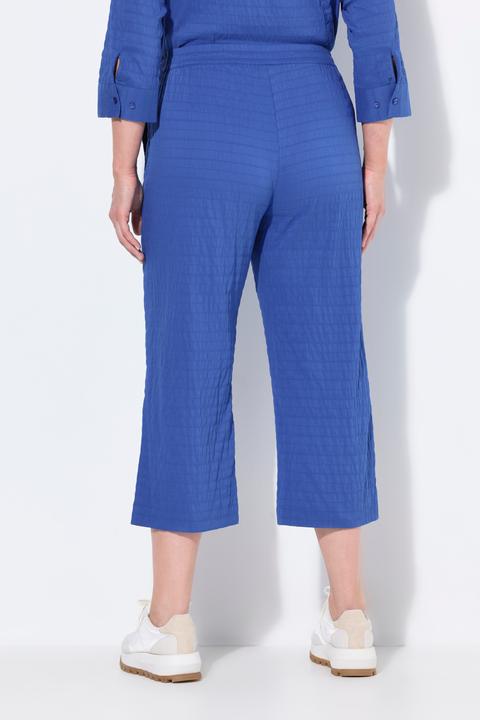 Immagine prodotto Ulla Popken Pantaloni a 7/8 modello Ruby con ginocchio preformato, taglio della gamba dritto e cintura elastica (42)