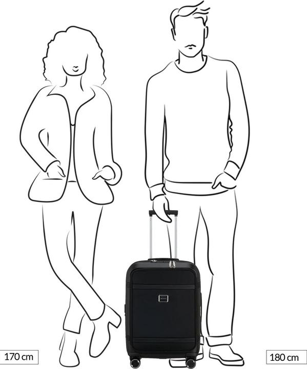 Produktbild Samsonite Image Trolley mit 4 Rollen erweiterbar 55cm (47 l)