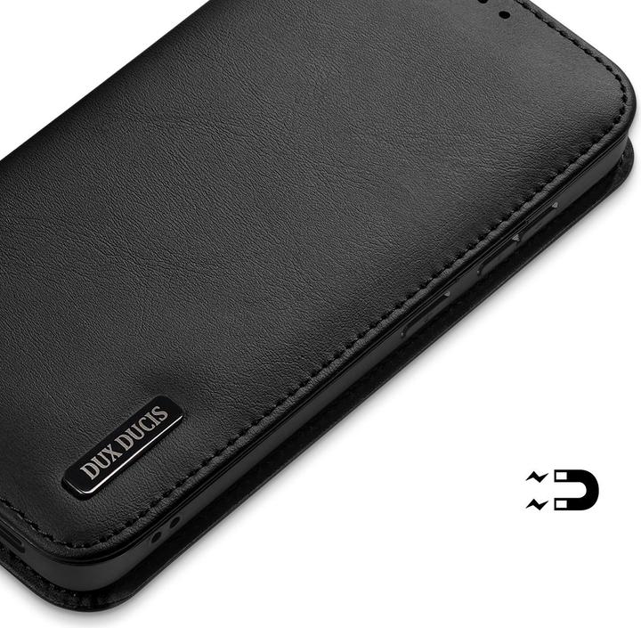 Produktbild Dux Ducis Samsung Galaxy S25 Edge Cover with Wallet - Black (Samsung Galaxy S25 Edge)