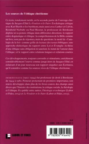 Immagine prodotto Le vouloir et le faire (Francese, Ellul Jacques, 2018)