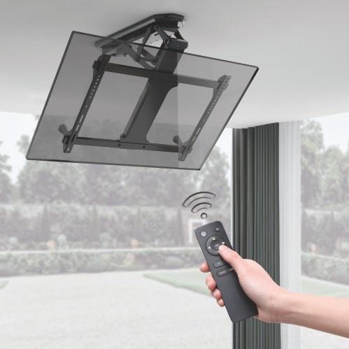 Produktbild Lakuda Motorisierte und klappbare TV-Deckenhalterung mit Fernbedienung, 35 kg. 32" - 70" (Decke, 35 kg, 32" - 70")