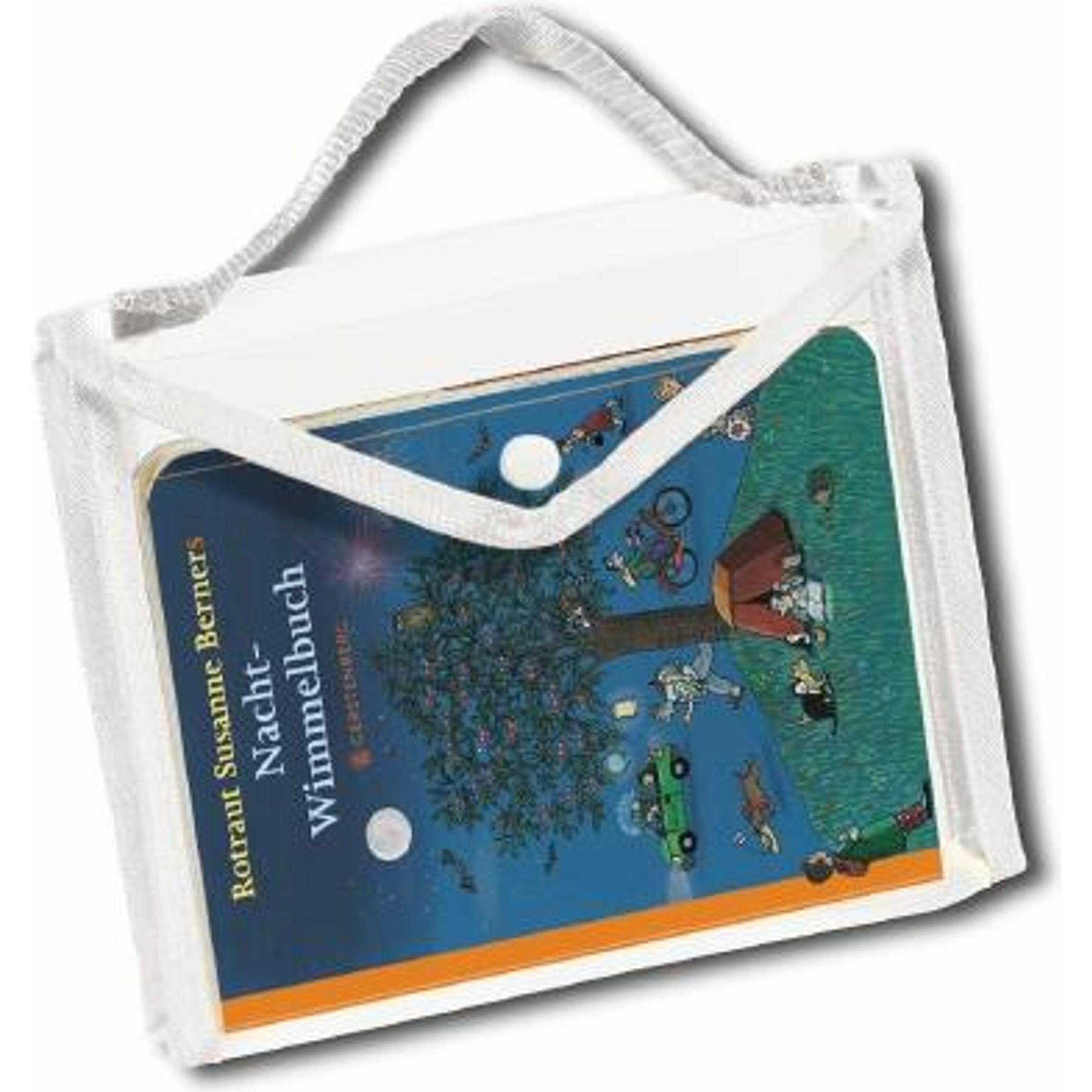 Thumbnail - Nacht-Wimmel-Hinhörbuch, Hörbücher von Ebi Naumann, Rotraut Susanne Berner, Wolfgang von Henko