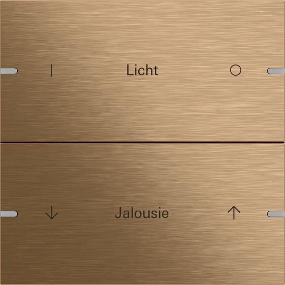 Actual product image Gira Rocker set 2f indiv. push-button sensor 4 TS4 503238
