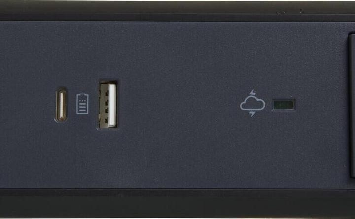 Image du produit Legrand Przedłużacz 5x2PZ +USB A/C 1,5m czarny (1.50 m)