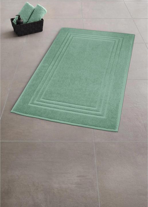 Produktbild Kleine Wolke Badteppich Lodge 50 x 80 cm, Türkis (50 x 80 cm)