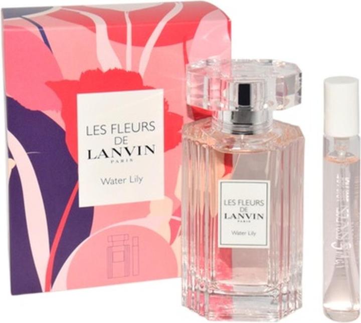 Produktbild Lanvin Set : Les Fleurs - Water Lily, Eau De Toilette, For Women, 50 ml + Les Fleurs - Water Lily (Parfum Set)