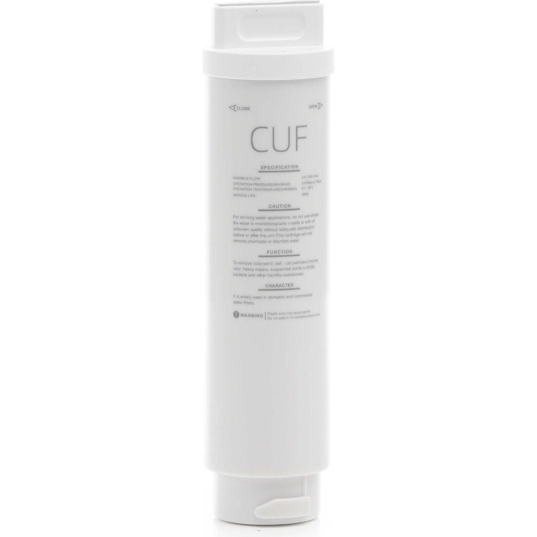 Naturewater T04 3in1 Kartusche Sedimentfilter Aktivkohle Ultrafilter Trinkwasser, Wasserfilter