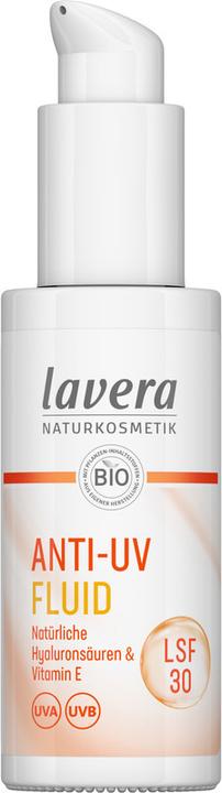 Actual product image Lavera Anti-UV Fluid SPF 30 (Suntan cream, SPF 30, 30 ml, 448.80 g)
