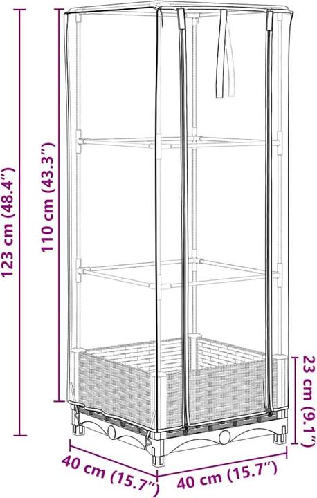 Immagine prodotto vidaXL Hochbeet