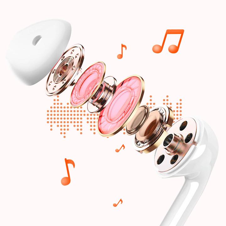 Actual product image xO wired earphones EP74 USB-C white (Cable)