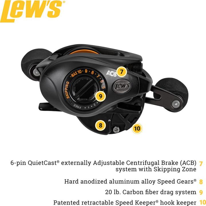 Image du produit Lew's Moulinet Pro SLP 8.3:1 Left Hand
