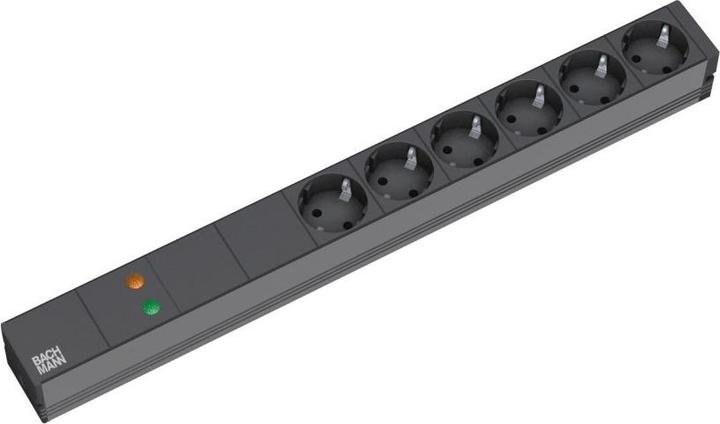 Bachmann Bloc d'alimentation (rack (6 x, CEE 7/3, 2 m)