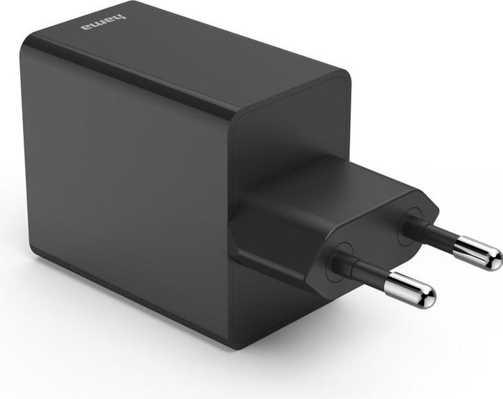 Produktbild Hama Schnellladegerät, 1x USB-C PD, 3x USB-A, Mini-Ladegerät, 35W, Schwarz (35 W, 4 Ports)