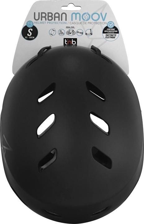 Actual product image T'nB URBAN MOOV safety helmet S black (52 - 55 cm)