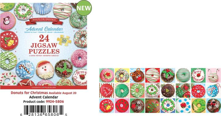 Actual product image Eurographics Puzzle - Donuts