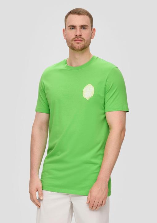 Actual product image S.Oliver T-Shirt Baumwollshirt mit Frontprint (XXL)