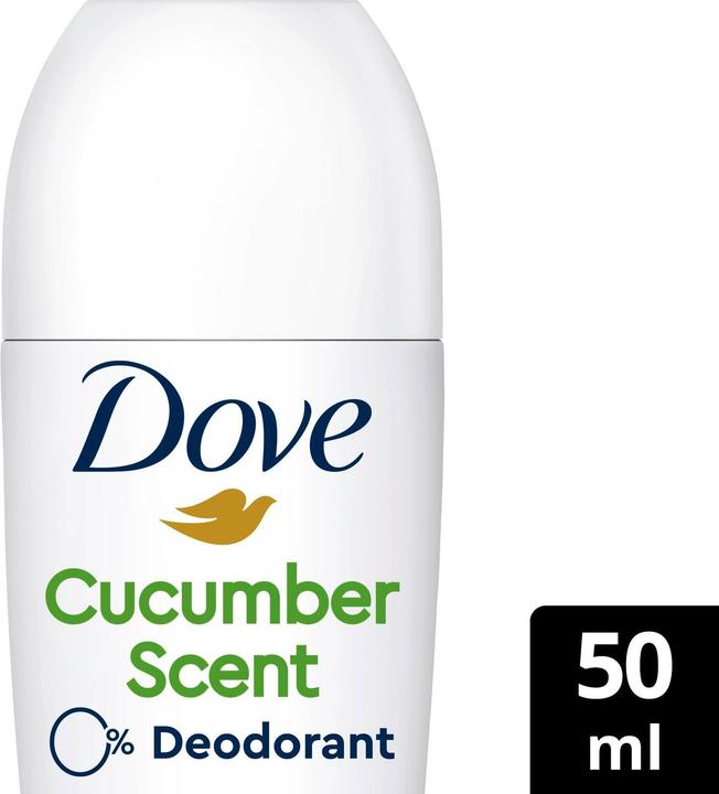 Produktbild Dove Deo Roll-on 0% Zink Gurkenduft 50 ml (Roll-on, 50 ml)