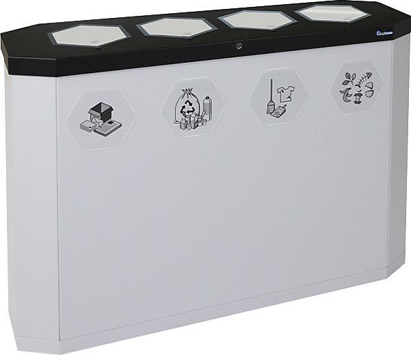 Produktbild kaiserkraft Wertstoffsammler Sixco swing (45 l)