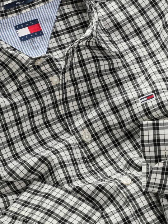 Produktbild Tommy Jeans TJ Reg Poplin Check Langarmhemd (M)