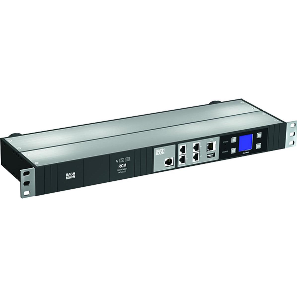 Bachmann, Steckdosenleiste, BN3000 RCM XXL PROFIL 3x32A Messung p.Ph. 3m H05VV-F 5G 4 CEE 3x32A Lan (3 x, CEE 7/3, BS 13...