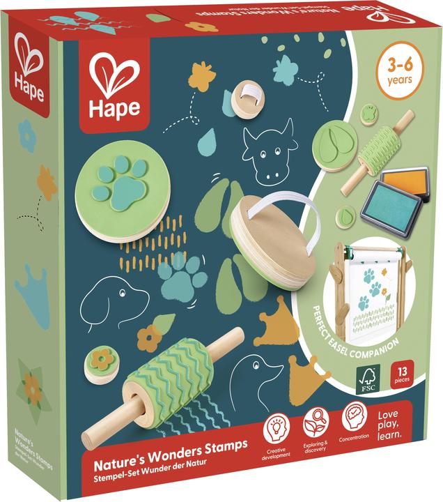 Hape Set de tampons Merveilles de la nature