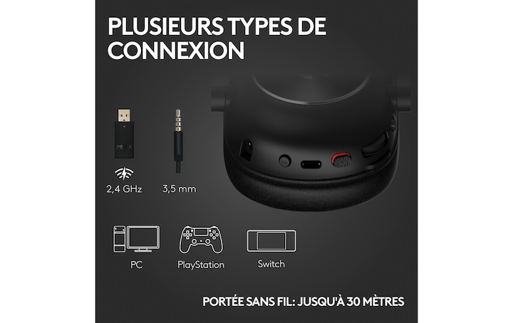 Actual product image Logitech G Pro X 2 Lightspeed (Wireless, Cable)