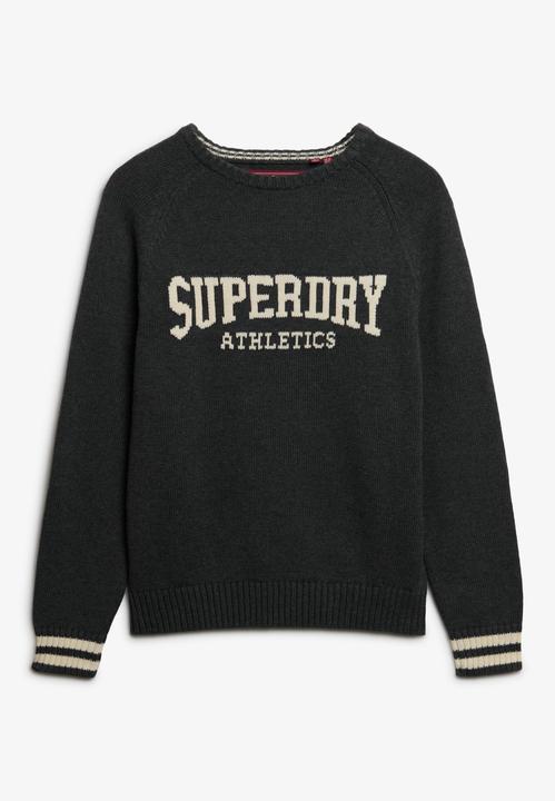 Produktbild Superdry Lässiger Intarsien-Strickpullover mit Grafik (XS)