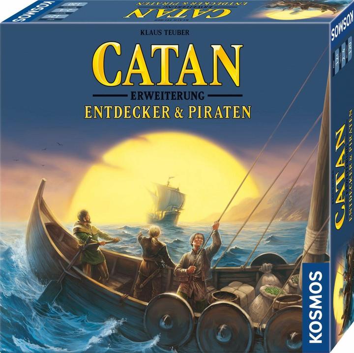 Actual product image Kosmos CATAN - Expansion - Explorers & Pirates (German)