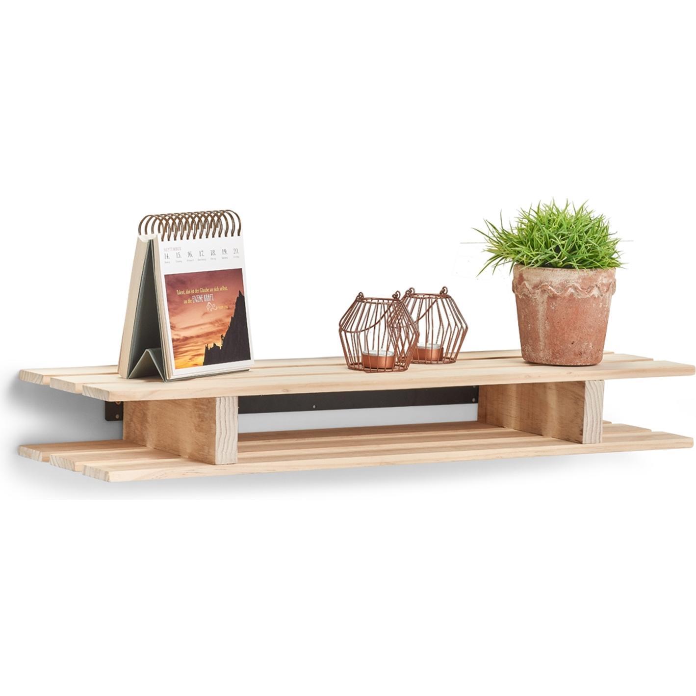HTI-Living, Regal, Wandregal (80 x 23.5 x 10 cm)
