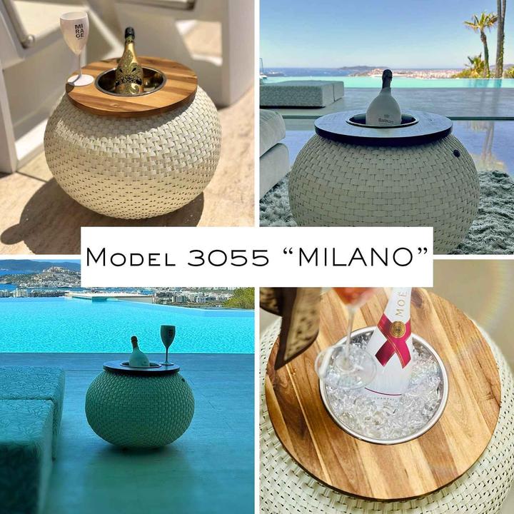 Produktbild COOTAB Cooler Table Milano Beistelltisch mit Acryl-Kühler