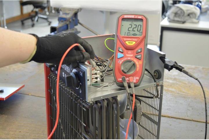 Actual product image Benning IT 100 Insulation tester 50 V, 100 V, 250 V, 500 V, 1000 V 20 G? (CAT IV 600V)
