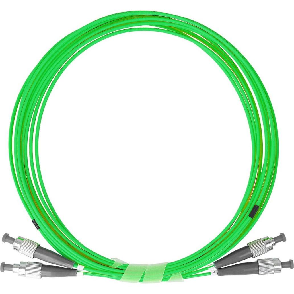 BlueOptics Duplex LWL Patchkabel FC-FC Multimode OM5 5 Meter (5 m), Netzwerkkabel