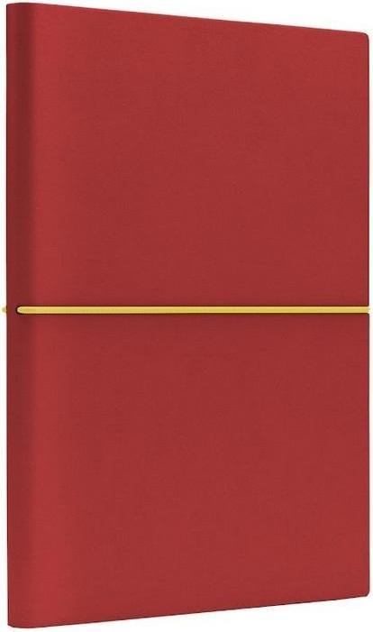 Like U Carnet de notes B6 Fun S ligne rouge (B6, Quadrillé, Couverture souple)